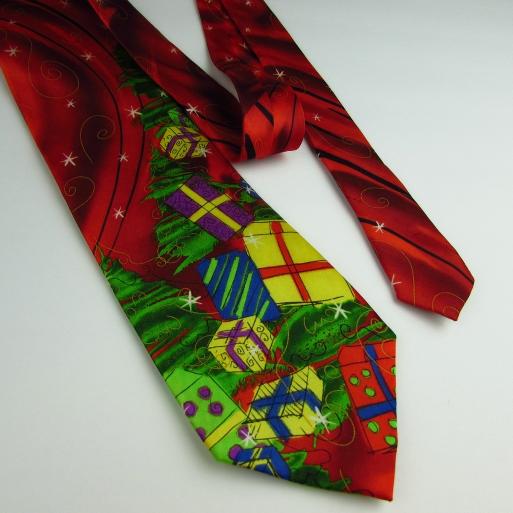 Jerry Garcia Christmas Tie Creme De Menthe